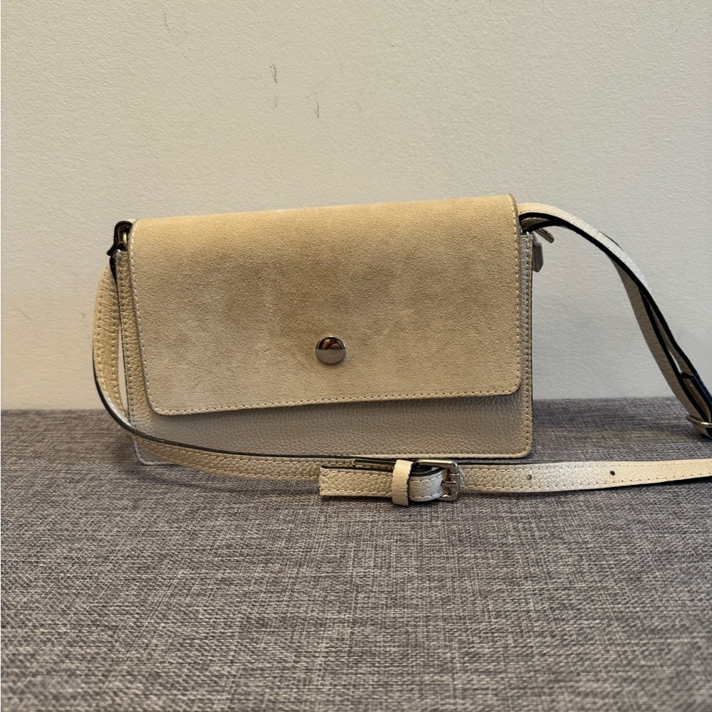 Italian Leather Cross Body Bag